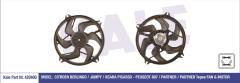 FAN MOTORU ÇERÇEVELİ PARTNER 2-BERLINGO 3-XSARA PICASSO 1.6HDI 460W-385mm