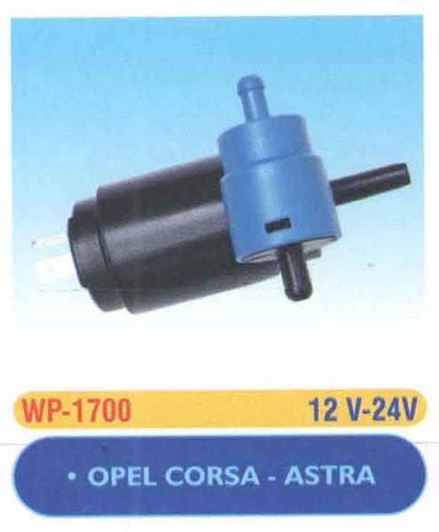 CAM SU SİLECEK FİSKİYE POMPASI MOTORU ASTRA F HB-SW 91>98 CORSA B 93>00 VECTRA A HB 88>95 OMEGA B SW 94>03 ÇİFT ÇIKIŞ