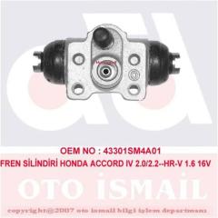 x FREN SİLİNDİRİ SOL ACCORD 4 2.0I 16V-2.2I 16V 90-93 -CRX 1.6 92-98 -HR-5 1.6 16V 99 19.05mm