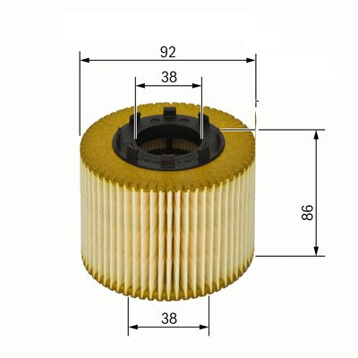 YAĞ FİLTRESİ MASTER 2-3-MOVANO 00- TRAFIC 2 03- -LAGUNA 2 01- -VIVARO 03- 2.2DTI-2.2DCI-2.5DCI