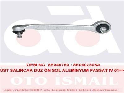 ÜST SALINCAK SOL PASSAT 4 97 A4 04-08 A6 97-05 SUPERB 02-08 ALUMİNYUM