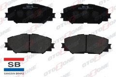 ÖN FREN BALATA TOYOTA AURIS. COROLLA 1.6L 1ZR-FE ZRE151 07-11 / 1.33L 1NR-FE NRE150 6 vites 10-12