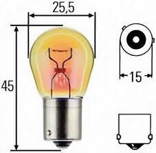 AMPUL PY21W YELLOW 24 5 UNİVERSAL CV 3C4613N361AA-44150700000-47233512-5019669-503127226-50753112-75811740000-81259010102-10022255-110750
