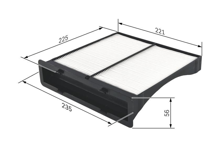 KABİN FİLTRESİ SUBARU FORESTER SJ 2.0XT 240HP 03/13-