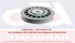 KAYIS GERGI RULMANI MERCEDES W201 W124 W210 W461 W140 W638 B901 B904 KANALLI