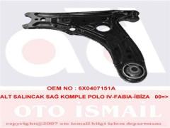 ALT SALINCAK SAĞ KOMPLE POLO 4-FABIA-İBİZA 00