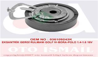 EKSANTRİK GERGİ RULMANI POLO-CORDOBA-FABİA-GOLF4-BORA 1.4-1.6 16V AHW-BBY-BKY-BBZ-BCB-CGGB