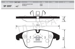 ÖN FREN BALATA CITROEN C5 08- / PEUGEOT 407. 508 09- / JAGUAR S-TYPE 99-07 / XF 08-