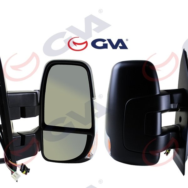 DIŞ DİKİZ AYNASI ELEKTİRİKLİ ISITMALI SAĞ 4ECO DAILY VI 14 SİNYALLİ DESENLİ KONVEKS VM-6952EHR
