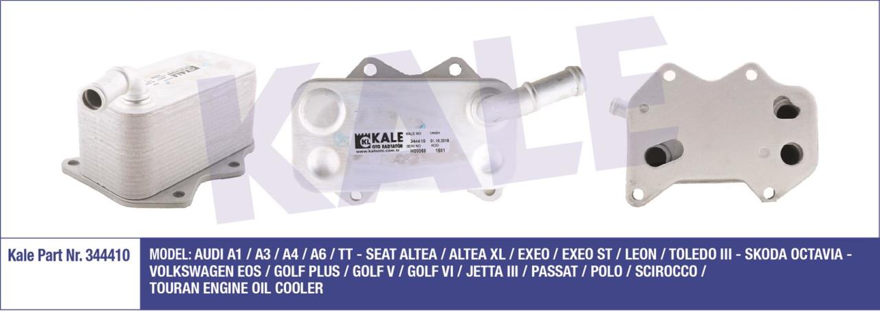 YAĞ SOĞUTUCUSU GOLF5/6-PASSAT-JETTA-A3-A4-A6 2.0 FSI - 2.0 TSI