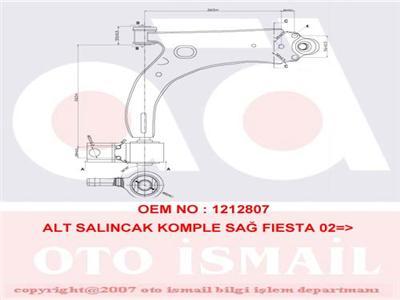 SALINCAK KOMPLE SAĞ FİESTA -FUSİON 02>