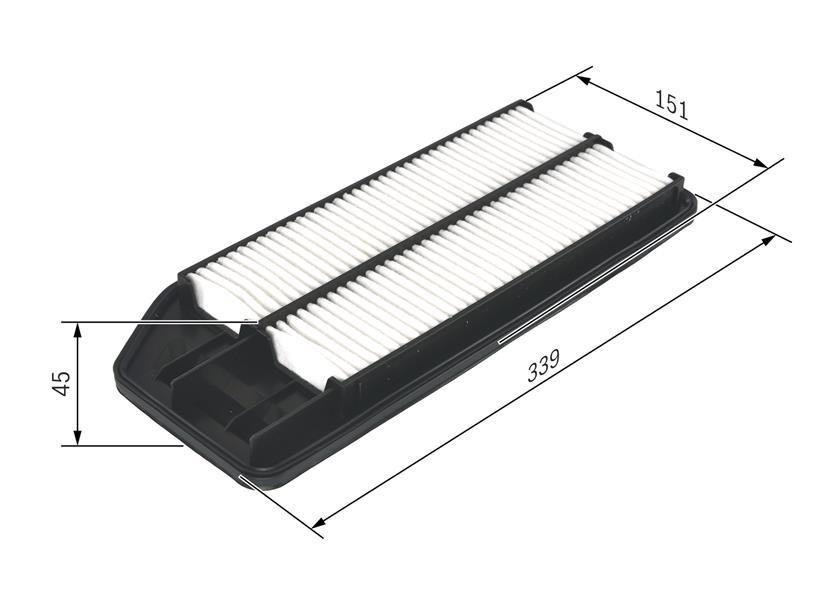 HAVA FİLTRESİ ACCORD 2.0 16V 90-93 - ACCORD 2.0-2.4 03