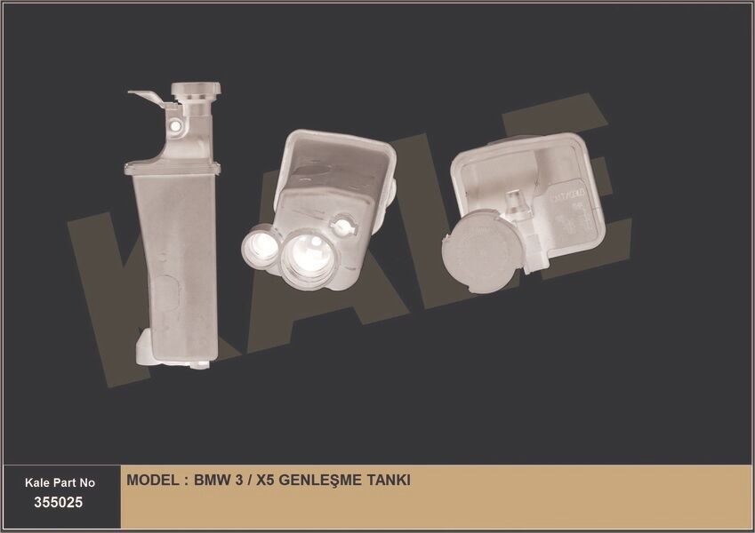 RADYATOR YEDEK SU DEPOSU BMW M43 M47 M57 E46 E53