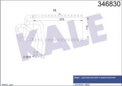 KALORIFER RADYATORU LAND ROVER 276DT 406PN DISCOVERY 3 L319 368DT 428PS R.R SPORT 1 L320 BORULU