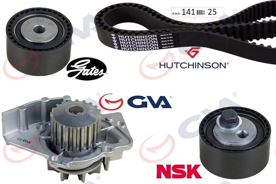 EKSANTRİK GERGİ KİTİ 141x254 P206-P306-P307-P406-P607-EXPERT-PARTNER-BOXER-BERLINGO-JUMPER 2.0 HDI DUCATO 2.0 JTD