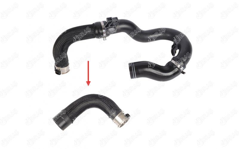 TURBO HORTUMUPLASTİK BORU HARİÇOK İLE GÖSTERİLEN BÜYÜK HORTUM FIAT DOBLO