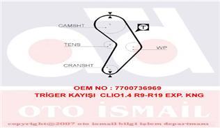 TRİGER KAYIŞI 095x170 MEGANE 1 96 CLIO 91 98 KANGOO 97 1.2 1.4 1.6