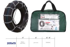 PATİNAJ ZİNCİRİ MİNİBÜS VE KAMYONET SERME 14-15-16 JANT 205x15 ZİNCİR EBATLARI İÇİN RESİME BAKINIZ