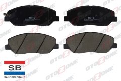 ÖN FREN BALATA HYUNDAI SANTAFE 2.0L 2.2L D4EB CRDi 06-12 / H3500 2.5L CRDİ 15-> / KIA SORENTO 10-15 / SSANGYONG ACTYON SPORT KORANDO 2.0L Xdi 11->