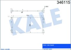 MOTOR SU RADYATORU AC TRANSIT V184 2.4TDCI 115PS 120PS 125PS 01 06 KLIMALI