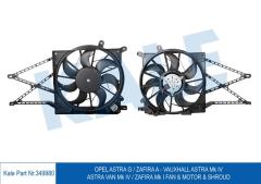RADYATÖR FAN MOTORU DAVLUMBAZLI ASTRA G 98 ZAFIRA A 1.2/1.4 16V 1.6I 98