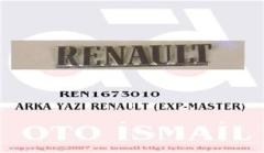 x ARKA YAZI RENAULT EXP-MASTER