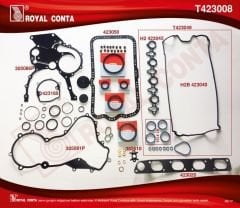 TAKIM CONTA CORTECO KEÇELİ REINZ SUBP.LAST SİLİNDİR KAPAK CONTASI SİZ MASTER 2.2-2.5 DCI G9T-G9U