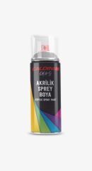 AKRİLİK RAL-9005 MAT SİYAH SPREY BOYA