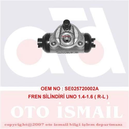 FREN SİLİNDİRİ FIAT UNO 19mm