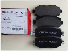 ÖN FREN BALATASI RENAULT MEGANE 4 15 TÜM MOTOR TİPLERİ G:129MM Y:58.4 MM K:18MM