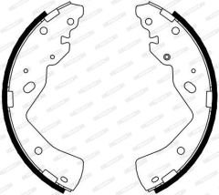 ARKA PABUÇ BALATA FORD RANGER 2.5D-TD 11 270x54 GS8764