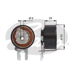 EKSANTRİK GERGİ RULMANI P206-207-307-308-407-PARTNER-BIPPER-FOCUS-FIESTA-JUMPY-XSARA 1.4HDI-1.6HDI
