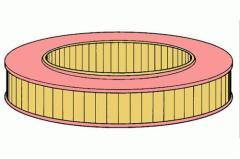 HAVA FİLTRESİ POLO 1.6 GTI SPORTLİNE - GOLF 4 1.4-1.6 16V 00 > C4287/1