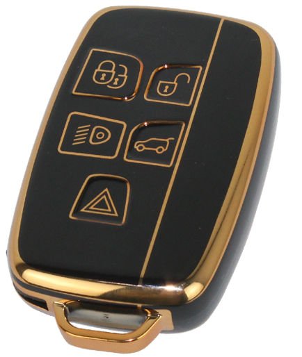 KONTAK ANAHTAR KUMANDA KORUYUCU KILIF TPU SİYAH Land Rover Sport Evoque Range Rover Discovery Disc