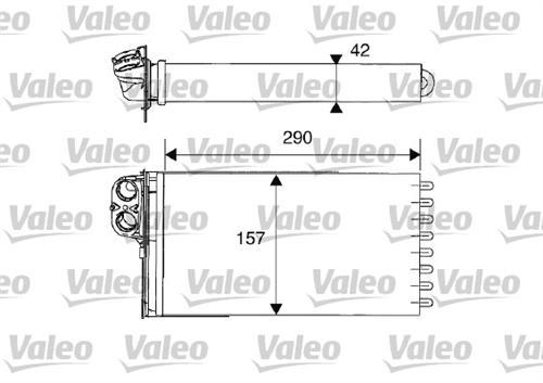 x KALORİFER RADYATÖRÜ 607 00 289x157