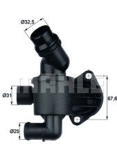 TERMOSTAT KOMPLE 87C A4-A5-A6 2.0 TDI 2009-- CAGA CAHA