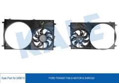 RADYATOR FANI KOMPLE TRANSIT DAVLUMBAZLI PANTHER ENGINE
