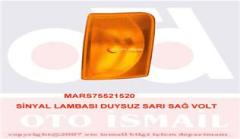 SİNYAL LAMBASI DUYSUZ SARI SAĞ VOLT 521516