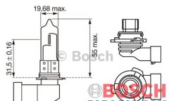 1987302153 AMPUL ECO 12V HB4 51W P22d