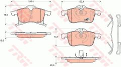 ÖN BALATA ASTRA H 04 MERIVA 03 ZAFIRA 05 CORSA C D 03 COMBO 04