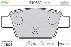 ARKA FREN BALATASI FIAT STILO 02> LINEA 07> BRAVO 2 07>14 ALFA ROMEO MİTO 08> MULTIPLA 99>