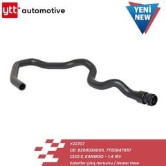 KALORİFER ÇIKIŞ HORTUMU CLIO 2-KANGOO 97-12