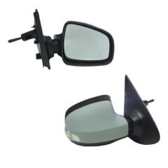 DIŞ DİKİZ AYNASI SAĞ SYMBOL-SANDERO 13 1 MEKANİK SİNYALLİ ASTARLI KONVEKS 2 FİŞ VM-6129PR