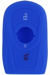 KONTAK ANAHTAR KUMANDA KORUYUCU KILIF SİLİKON 3 TUŞ MAVİ OPEL ASTRA K