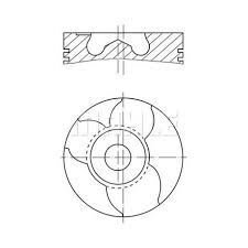 151PI00012100 MOTOR PİSTON SEGMAN STANDART VW LT35 2.8 04 BCQ-AUH-AGK 4 SİLİNDİR 93.00 151PI0001210086