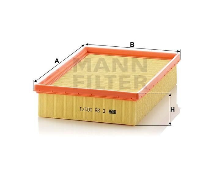 x HAVA FİLTRESİ P307 1.4-1.6 16V-2.0-2.0 16V 00- - C4 2.0 16V 04-