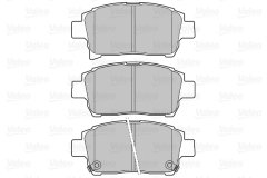 x DİSK FREN BALATASI ÖN ASCENT 2001-2003-CELICA 1999-2005-COROLLA 2002-2007-ECHO 2003-2005