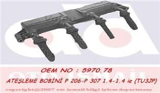 ATEŞLEME BOBİNİ P206 1.4 02 P306 1.4 02-03 -P307 1.4 00 P1007 1.4 05 PARTNER 1.4 03
