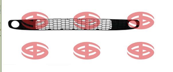 ÖN TAMPON IZGARASI SİSLİ SYMBOL THALİA