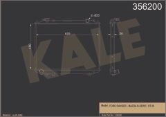 RADYATÖR RANGER 2.5D 98-03 450x625x26 AL-PL-BRZ